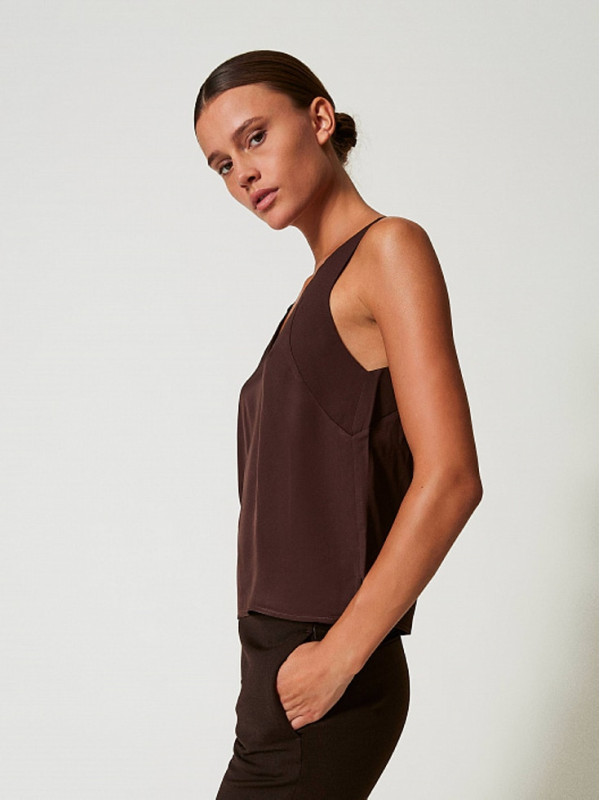 Топ / Кавово - шоколадний 242TT2412