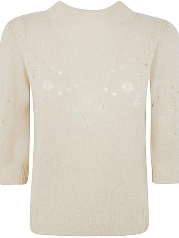 Джемпер / Сніг / люрекс золото