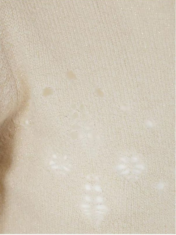 Джемпер / Сніг / люрекс золото 242TT3011