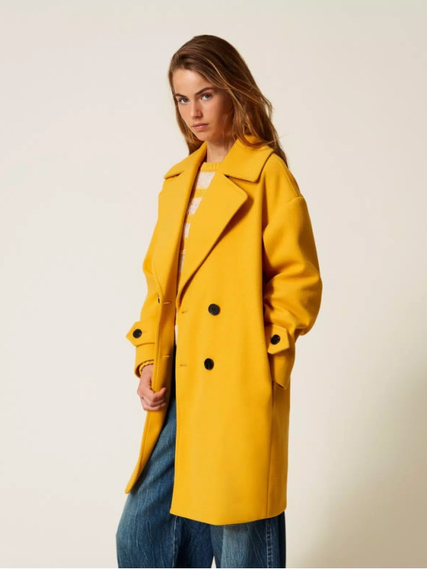 Двобортне пальто / Манго 252AP2072