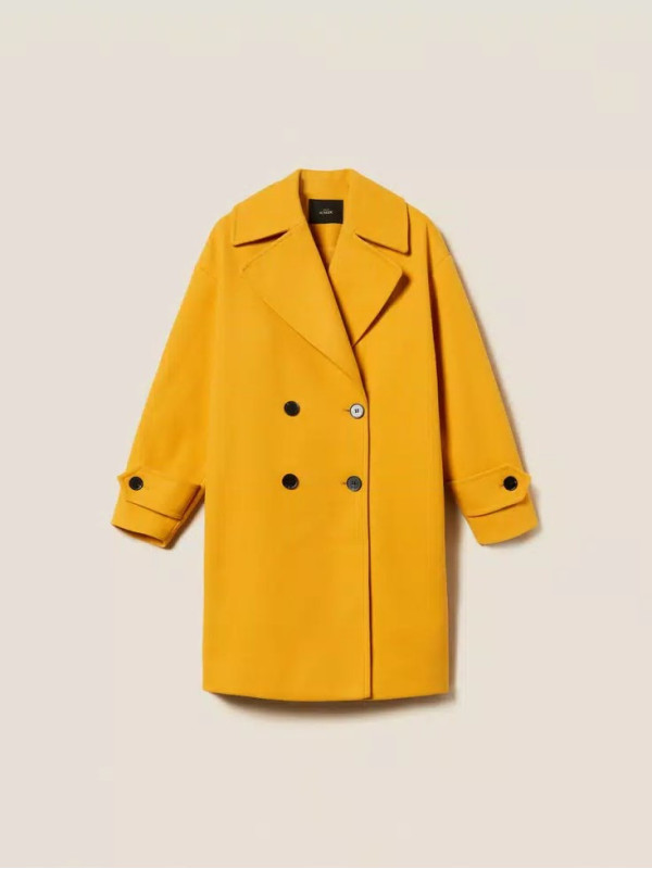 Двобортне пальто / Манго 252AP2072