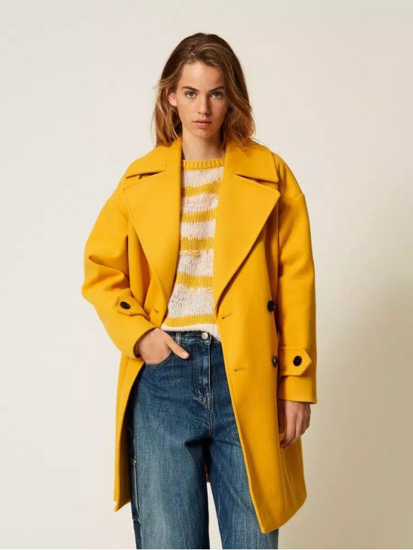 Двобортне пальто / Манго 252AP2072