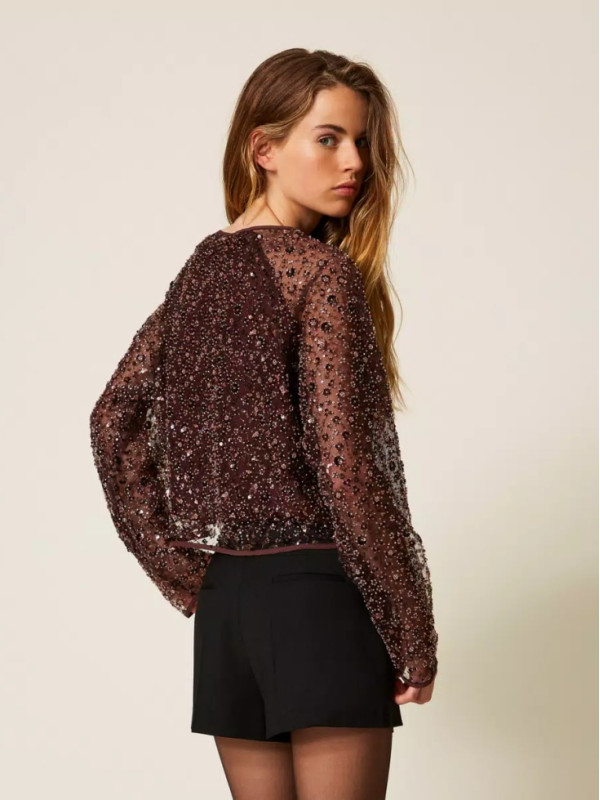 Блуза / Горячий шоколад 252AP2272