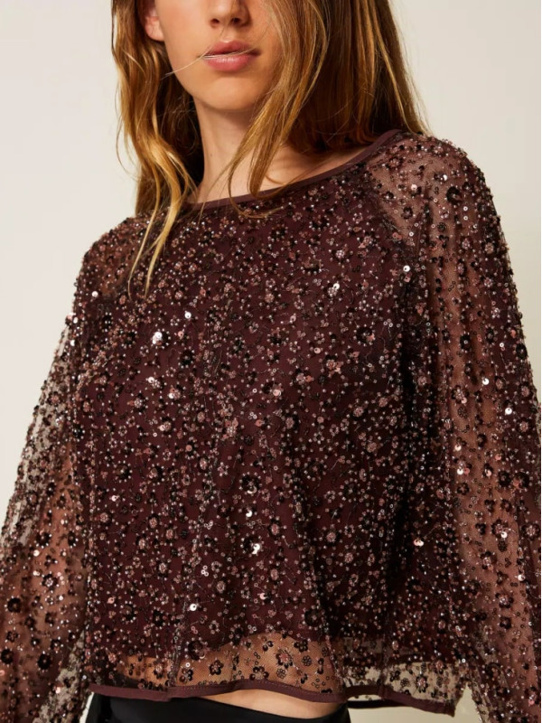 Блуза / Горячий шоколад 252AP2272