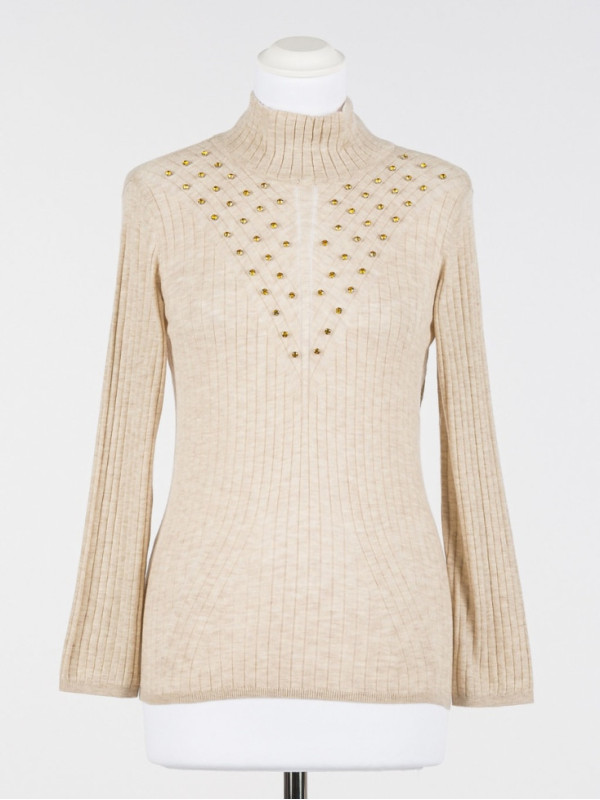 Светр / Бежевий меланж 252AP3054