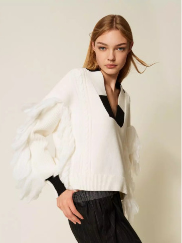 Светр / Арктичний вовк / чорний