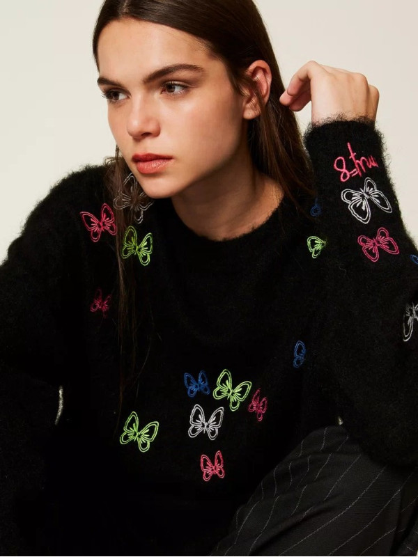 Светр/Чорний 252AQ3040