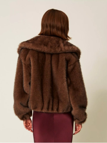 Шуба коротка/М'який бобер
