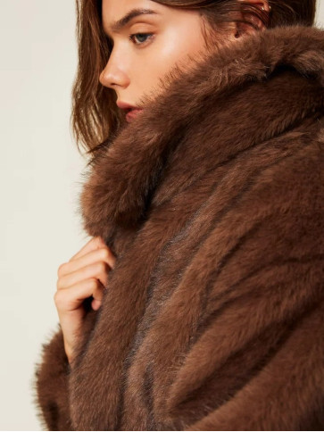 Шуба коротка/М'який бобер