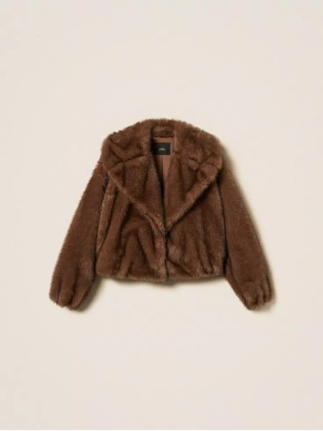 Шуба коротка/М'який бобер