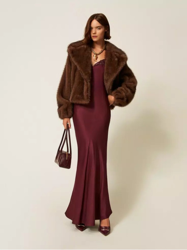 Шуба коротка/М'який бобер 252AT2191