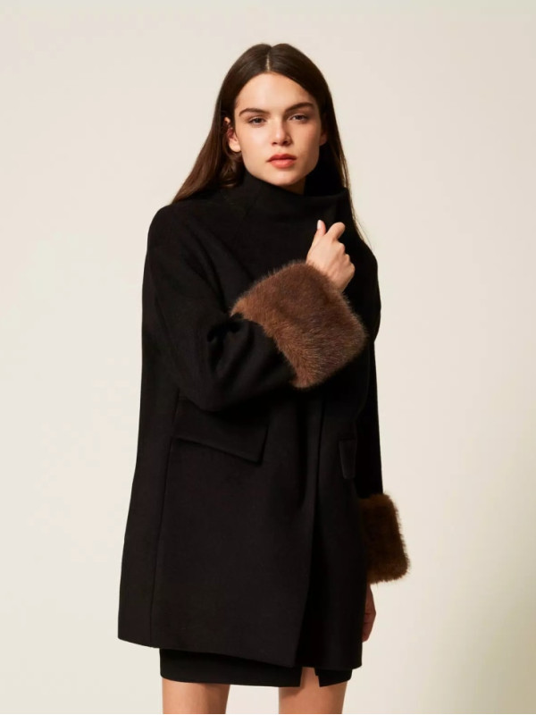 Пальто/Чорний 252AT2241