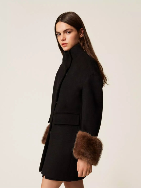 Пальто/Чорний 252AT2241