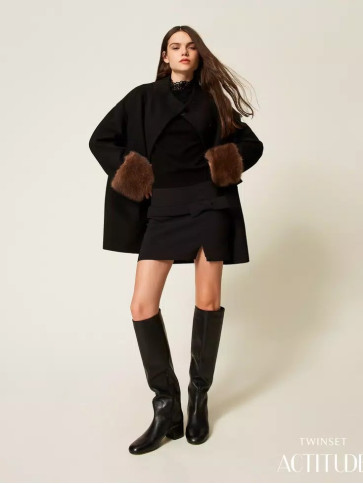 Пальто/Чорний