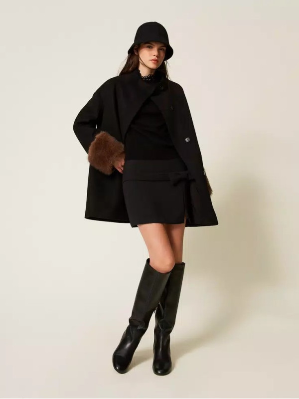 Пальто/Чорний 252AT2241