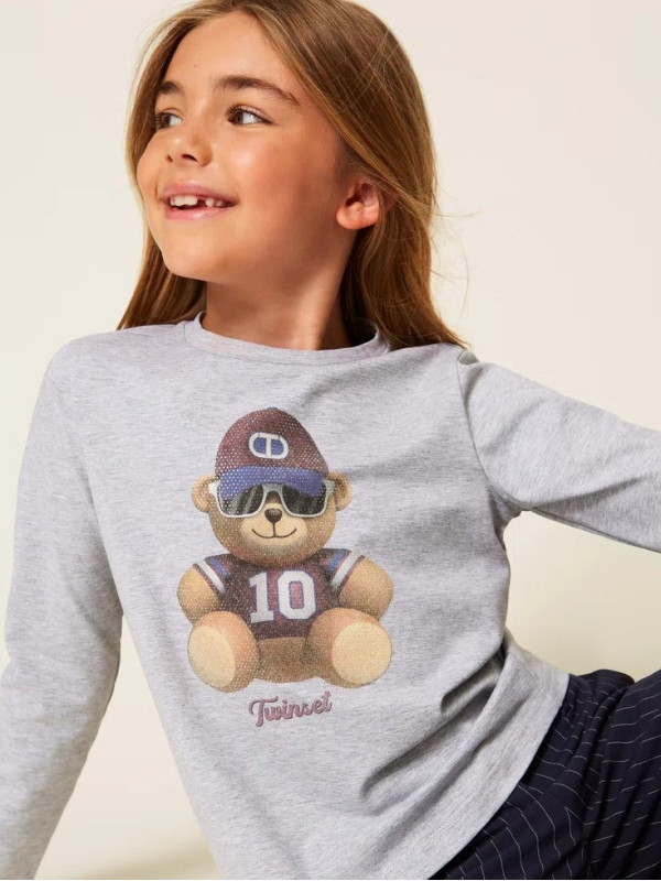 Лонгслів/Сірий меланж 252GJ2321