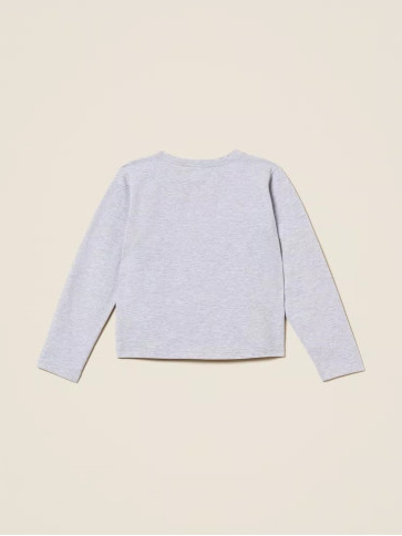 Лонгслів/Сірий меланж