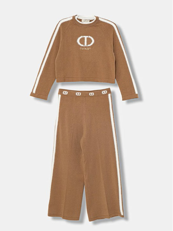 Костюм/Верблюжий / білий 252GJ301A