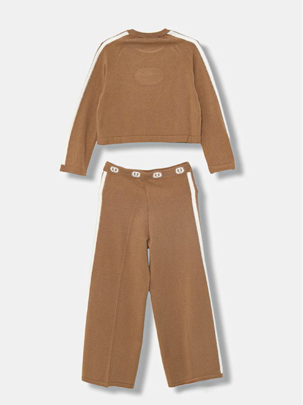 Костюм/Верблюжий / білий 252GJ301A