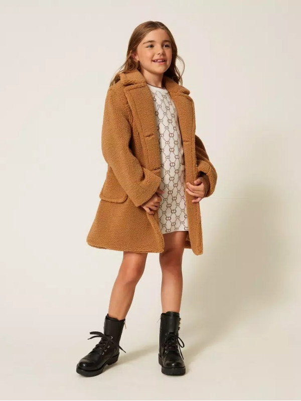 Сукня в'язана/Папірус / Верблюжий 252GJ3020