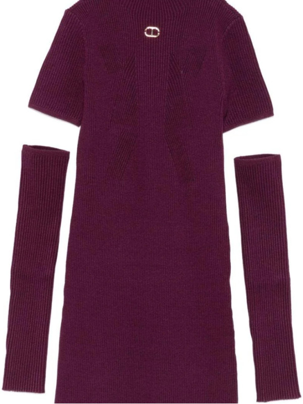 в'зана сукня/Бордовий 252GJ3040