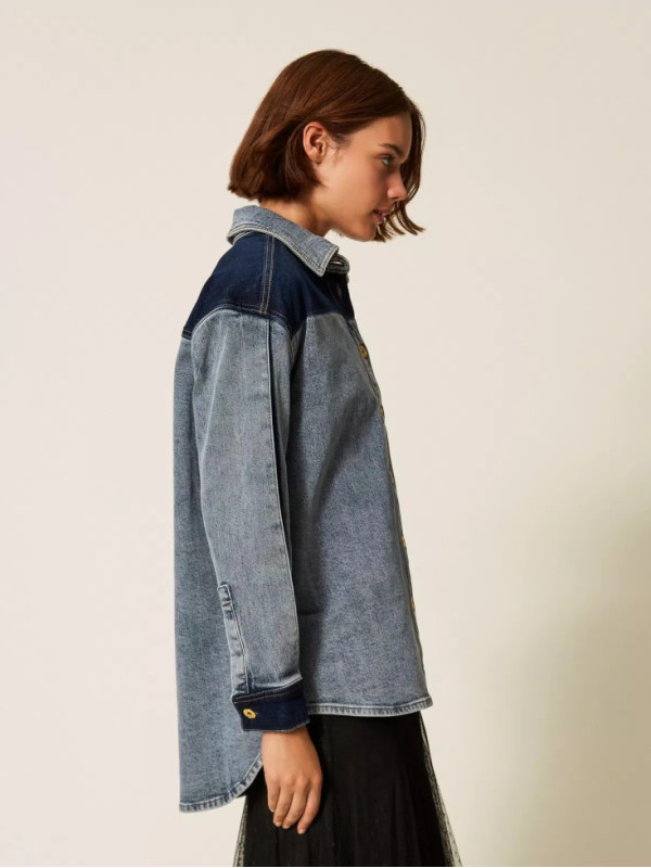 Сорочка/Денім темний / світлий 252LI2HAA