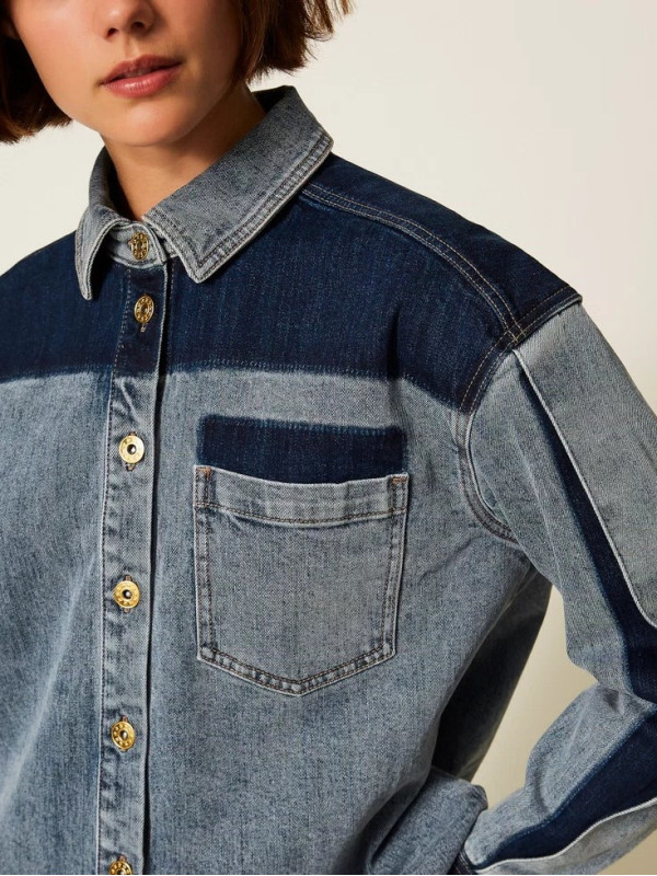 Сорочка/Денім темний / світлий 252LI2HAA