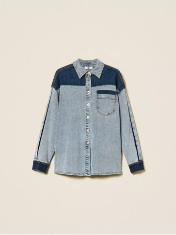 Сорочка/Денім темний / світлий