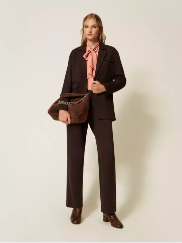 Піджак оверсайз/Чорний шоколад