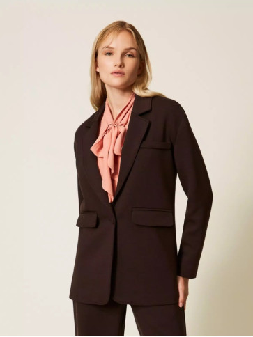 Піджак оверсайз/Чорний шоколад