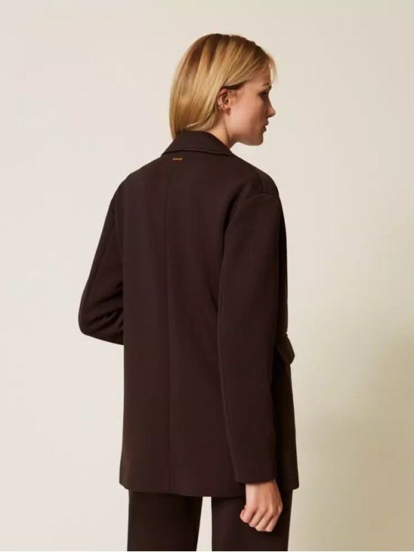 Піджак оверсайз/Чорний шоколад 252LI2LAA