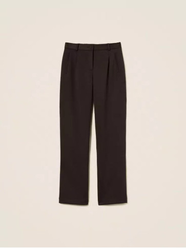 Штани палаццо/Чорний шоколад