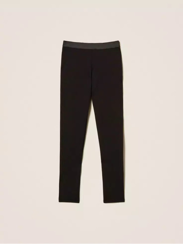 Штани вузькі/Чорний 252LI2UBB