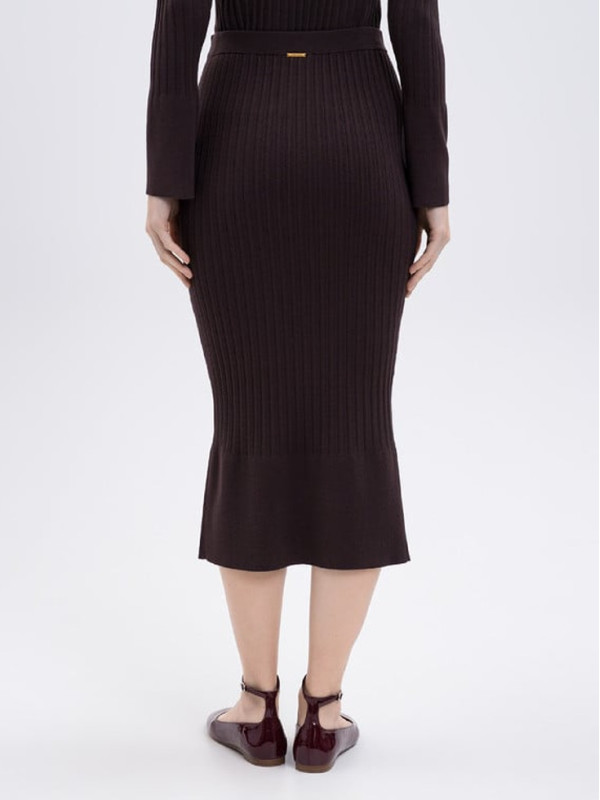 Спідниця/Чорний шоколад 252LI3CBB