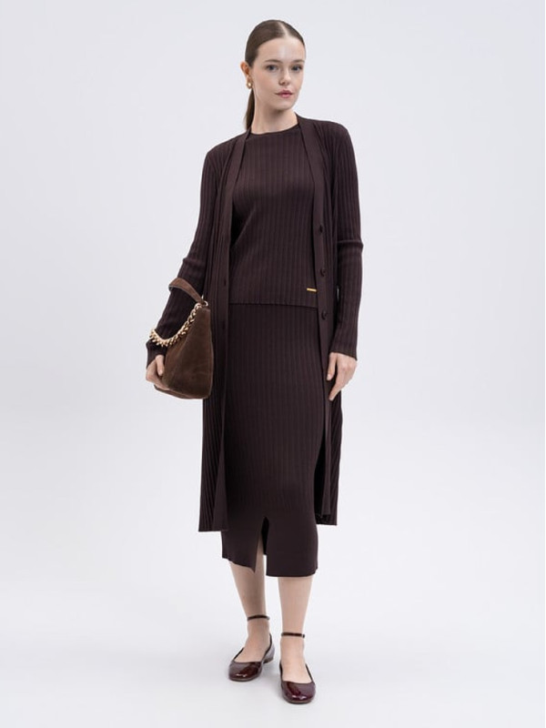 Спідниця/Чорний шоколад 252LI3CBB