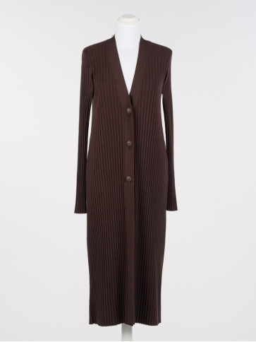 Сукня - кардіган/Чорний шоколад