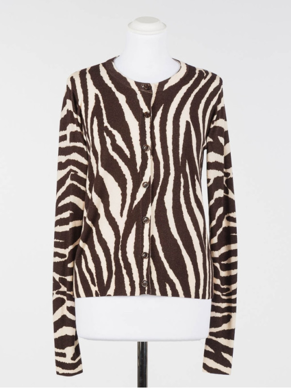 Кардіган/Зебра принт 252LI3HBB