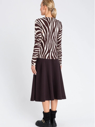 Кардіган/Зебра принт