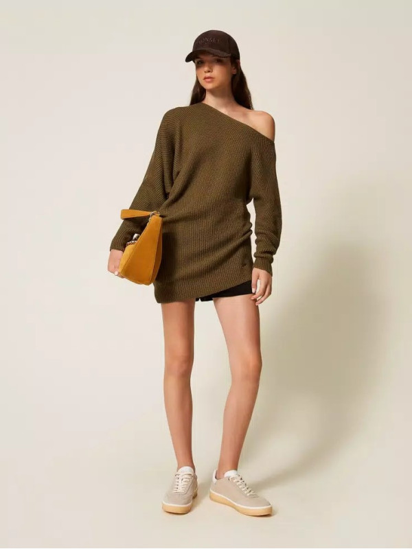 Джемпер/Зелена Олива 252LI3MAA