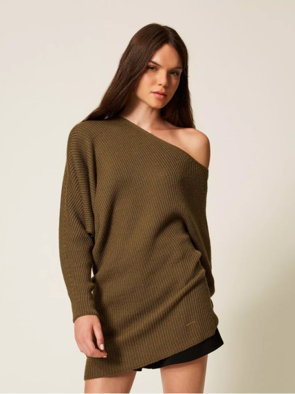 Джемпер/Зелена Олива 252LI3MAA