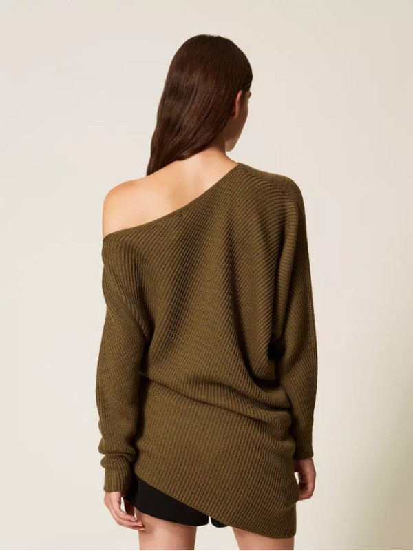 Джемпер/Зелена Олива 252LI3MAA