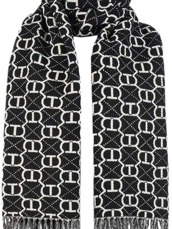 Шарф/Чорний / Білий 252LI4BJJ