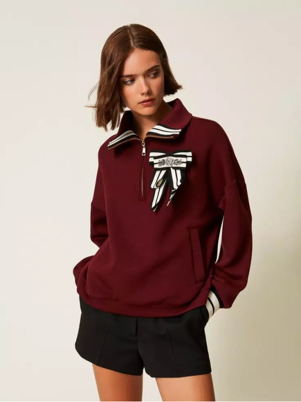 Світшот / Червоне вино 252LL2GCC