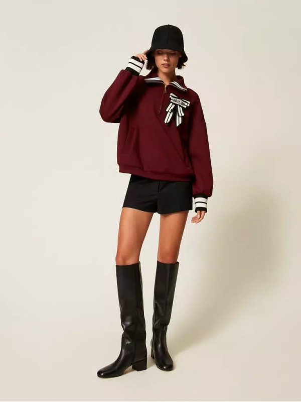 Світшот / Червоне вино 252LL2GCC