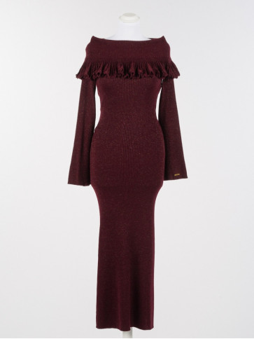 Сукня / Червоне вино люрекс