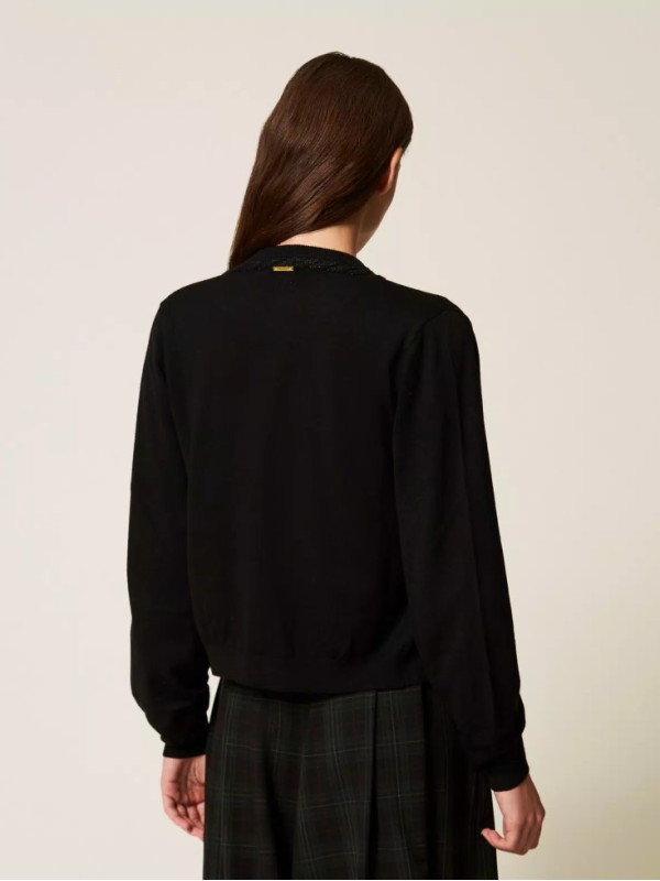 Кардіган / Чорний 252LL3NAA