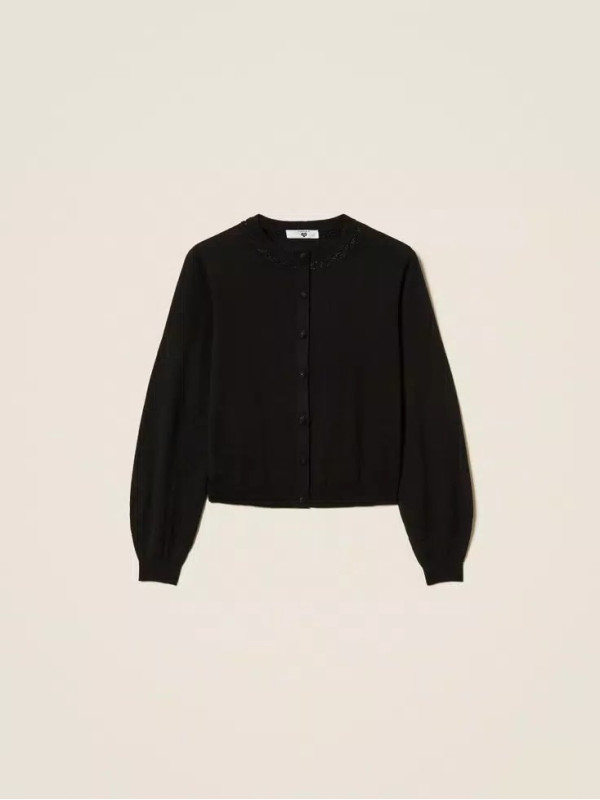 Кардіган / Чорний 252LL3NAA