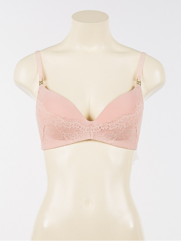 Бюстгальтер пуш-ап/Рожевий пил 252LL6B45
