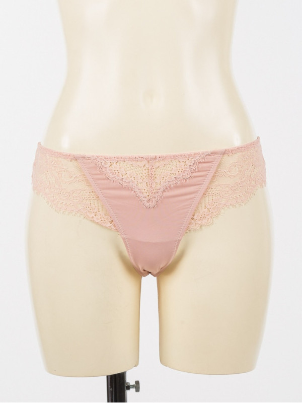 Трусики бразильські/Рожевий пил 252LL6B77