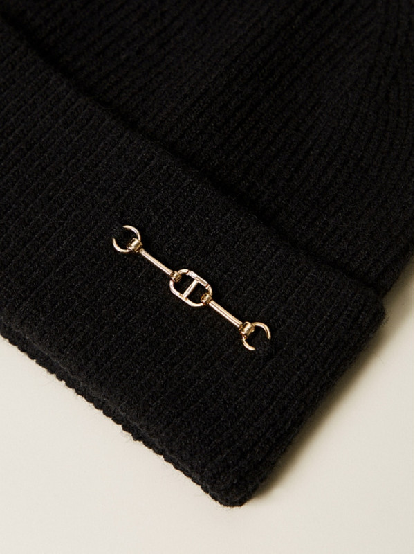 В'язана шапка/Чорний 252TA4420